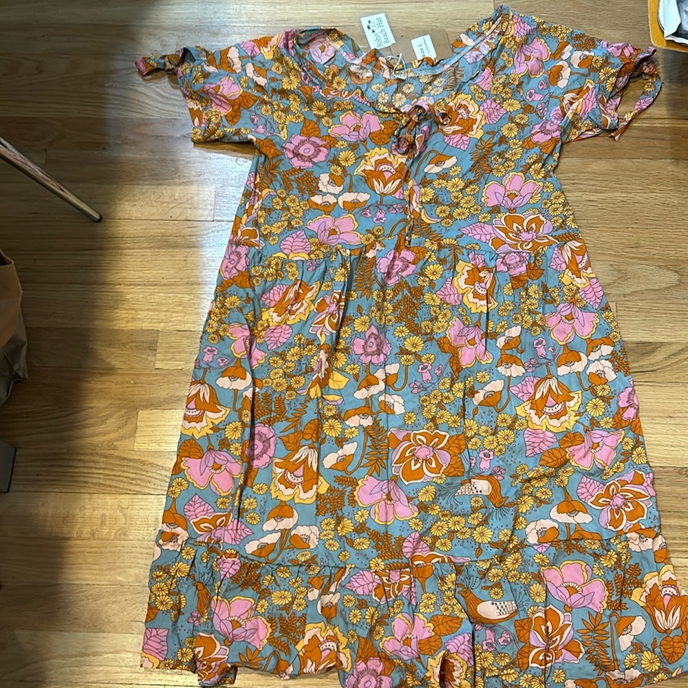 NWT Boho Beach Hut boho feminine  dress